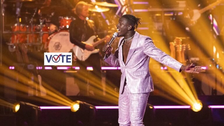 How to Vote for Jamal Roberts American Idol 2025 Top 10 Number App