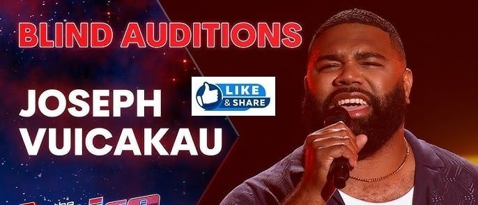 Joseph Vuicakau the Voice Australia 2025 Blind Audition