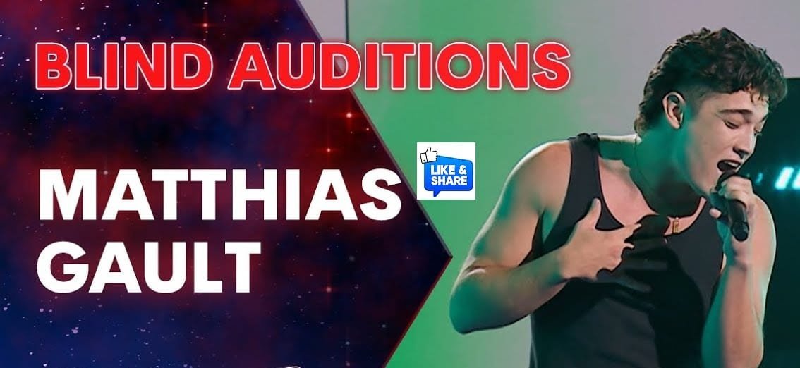 Matthias Gault the Voice Australia 2025 Blind Audition