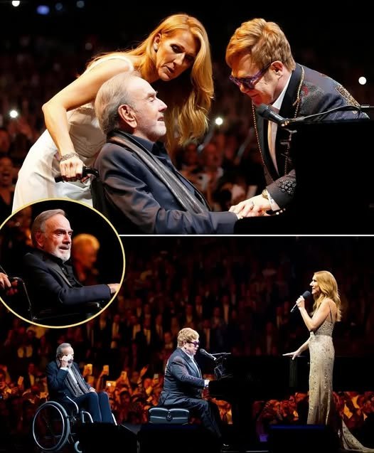 A NIGHT TO REMEMBER — Elton John & Celine Dion Honor Neil Diamond with “Sweet Caroline” at Caesars Palace