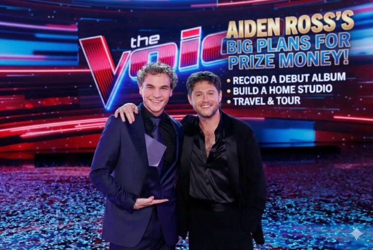 From Dream to Destiny: Aiden Ross Shares His Big Plans for Prize Money After Winning The Voice